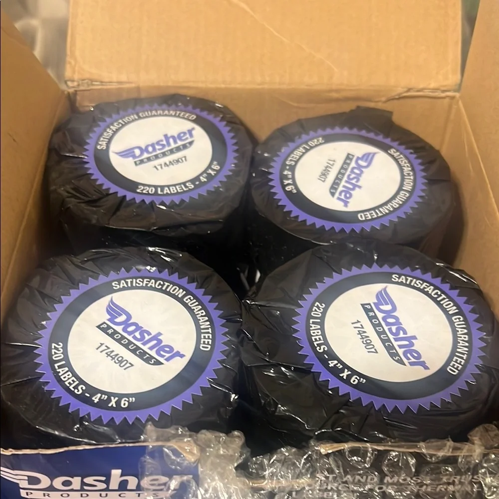 Dasher Products Postage Labels